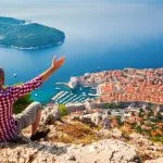 Dubrovnik vista desde el monte srd